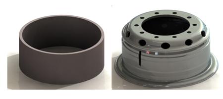 Производство цельных стальных камерных колесных дисков под заказ